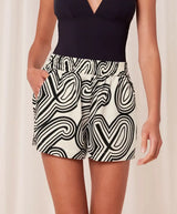 BEACH MYWEAR SHORTS 01 PT Bianco/Nero