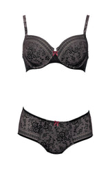 FLEUR - 5653 Reggiseno con ferretto - nero