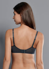 FLEUR - 5653 Reggiseno con ferretto - Antracite 408