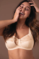 LUCIA - Reggiseno senza ferretto - Light powder 774