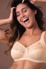 LUCIA - Reggiseno senza ferretto - Light powder 774