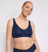 sloggi ZERO FEEL 2.0 BRALETTE NAVY BLUE