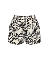 BEACH MYWEAR SHORTS 01 PT Bianco/Nero
