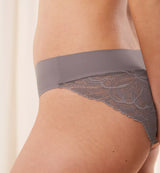 BODY MAKE-UP ILLUSION LACE HIGHLEG TAI - 3091 pigeon grey