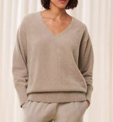 SMART THERMAL V-NECK SWEATER + SMART THERMAL TROUSERS- col. GINGER