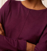 COZY COMFORT TOP 01 - BORDO