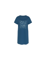 NIGHTDRESSES NDK X 01 - 00CG MIDBLUE