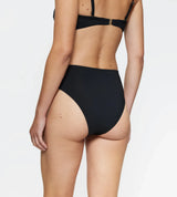 SUMMER TWIST HIGHWAIST BRIEF - BLACK