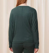 COZY COMFORT TOP 01 + TROUSER SMOKY GREEN