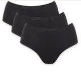 SLOGGI GO DAILY COTTON MIDI 3P BLACK