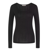 BEAUTY LAYERS TOP LSL BLACK
