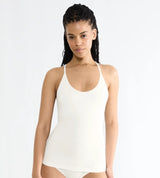 sloggi FREE EVOLVE SPAGHETTI TOP BIANCA