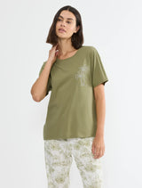 MIX & MATCH TOP SSL 04 OLIVE GOLD