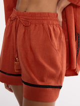 SUMMER WEAR SHORTS - Haute Orange