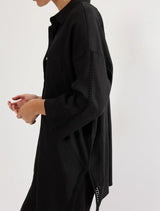SUMMER WEAR BOYFRIEND SHIRT 01 - black