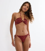 MIDNIGHT SWIM BANDEAU - BROWN