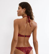 MIDNIGHT SWIM BANDEAU - BROWN