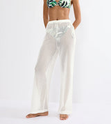 BEACH MYWEAR CROCHET TROUSERS - SETA