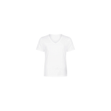 SLG- BASE V NECK SHIRT - WHITE