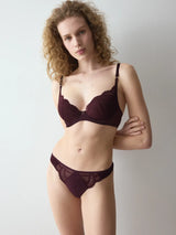 LOVE IN LACE WP - CLARET