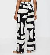 PANTALONE SUMMER WEAR TROUSERS O - 0034 B/W