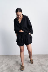 SUMMER WEAR SHORTS - NERO
