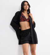 SUMMER WEAR SHORTS - NERO