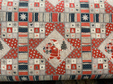 PANNOLENCE FANTASIA NATALE - taglio minimo o multipli da 180 x 25 cm
