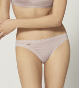 sloggi 24/7 Weekend Tanga C3P SKIN - DARK COMBINATION