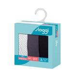 sloggi 24/7 Weekend Tanga C3P BLACK COMBINATION
