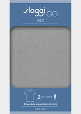 sloggi men GO ABC O-Neck 2P GREY