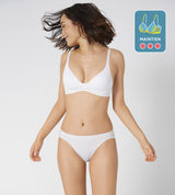 SLOGGI BODY ADAPT T-SHIRT BRA BIANCO