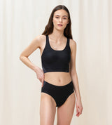 FLEX SMART PULL-ON BRA TOP EX - COL. NERO