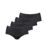 sloggi Basic+ Midi 4P BLACK