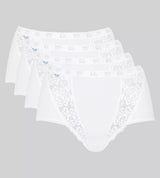 sloggi Chic Maxi 4P WHITE
