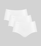 sloggi 24/7 Microfibre Midi C3P WHITE