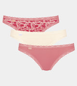 sloggi 24/7 Weekend Brazil C3P pink COMBINATION