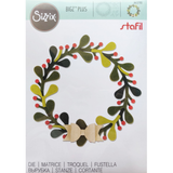 Sizzix Fustella 663788 Ghirlanda Natalizia