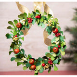 Sizzix Fustella 663788 Ghirlanda Natalizia