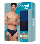 sloggi men GO NATURAL BRIEF C2P M008
