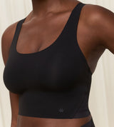 FLEX SMART PULL-ON BRA TOP EX - COL. NERO
