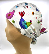 CUFFIA CHIRURGICA DUBLE-FACE IN COTONE 100%