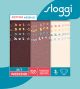 sloggi 24/7 Weekend Tai C3P BROWN Multicolor