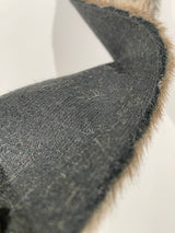 FASCIA PELLICCIA ECOLOGICA A METRAGGIO - ERMELLINO