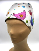 CUFFIA CHIRURGICA DUBLE-FACE IN COTONE 100%