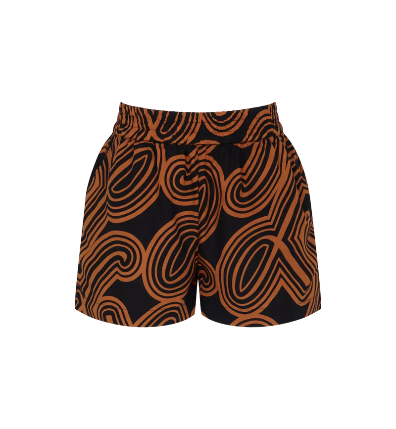 BEACH MYWEAR SHORTS 01 PT BROWN