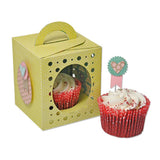Fustella Sizzix "Scatola porta cupcake Thinlits Plus" - 660842