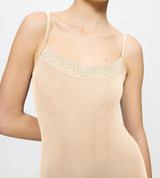 FEEL OF MODAL SPAGHETTI TOP - CREAMY DREAMY 6720