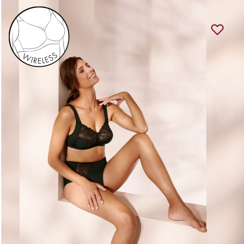 LUCIA - Reggiseno senza ferretto - 001 BLACK