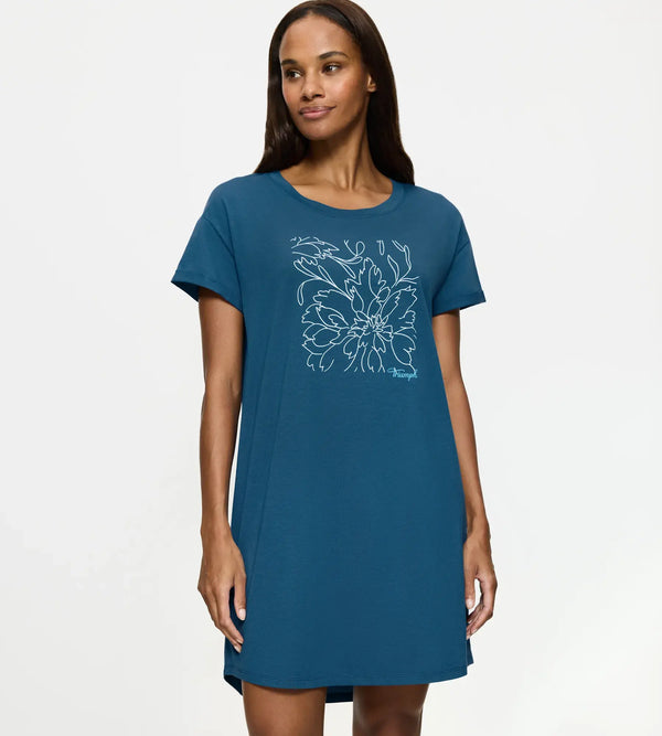 NIGHTDRESSES NDK X 01 - 00CG MIDBLUE